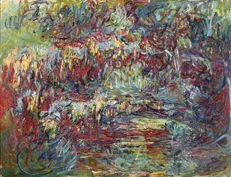 Die japanische Brücke in Giverny, 1918-24